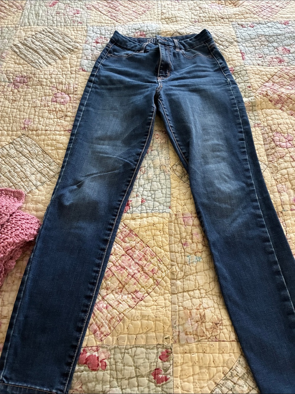 No Boundaries Dark Blue Skinny Jeans
